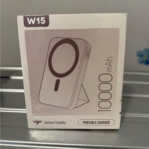 Magnetic Portable Charger, 10000mAh Wireless Power Bank